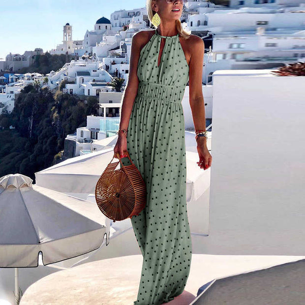 WW | Boho Maxikleid Mit Neckholder