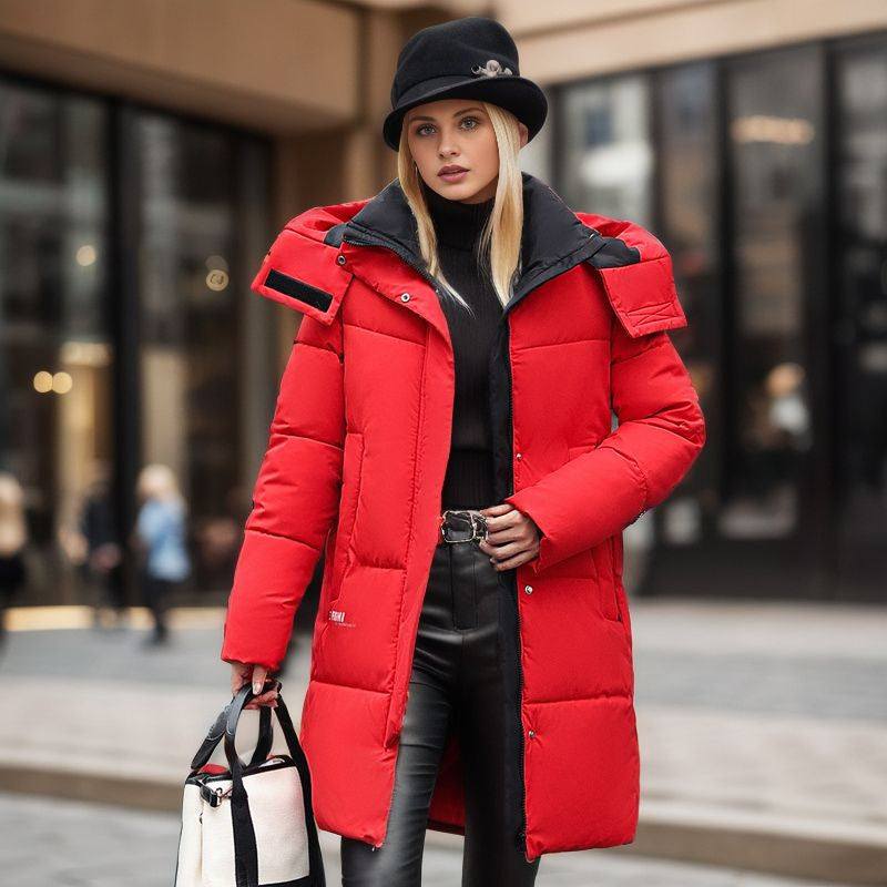 WW | Stylische Kapuzen Baumwolljacke mit Ärmellogo