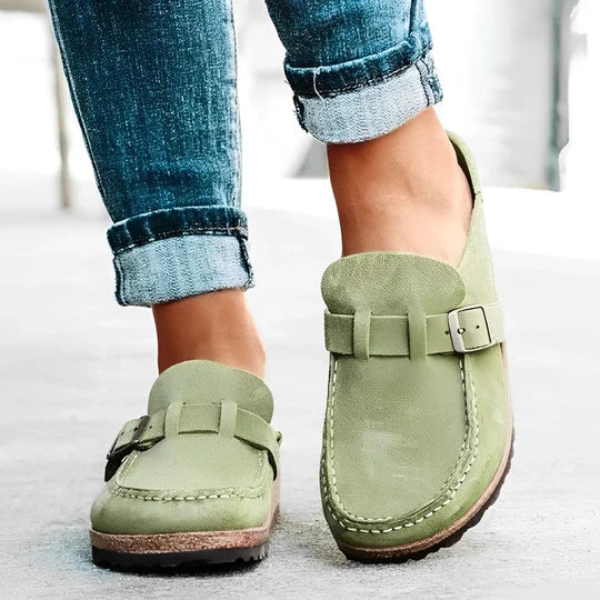 WW | Moderne Schuhe in Weinlese Leder
