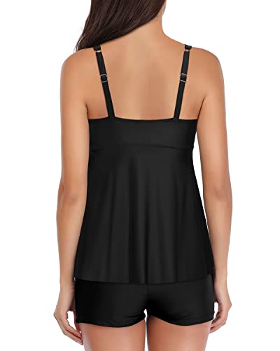 WW | Bauchkontrolle Tankini Badeanzüge Für Frauen 2 Teilig