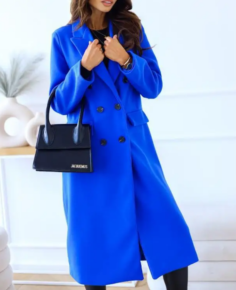 WW | Lange Elegante Taillierte Trenchcoat Für Damen | Perfekt Für Herbst Und Winter