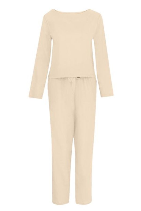 W&W EINFARBIGES LEINEN-ZWEITEILER