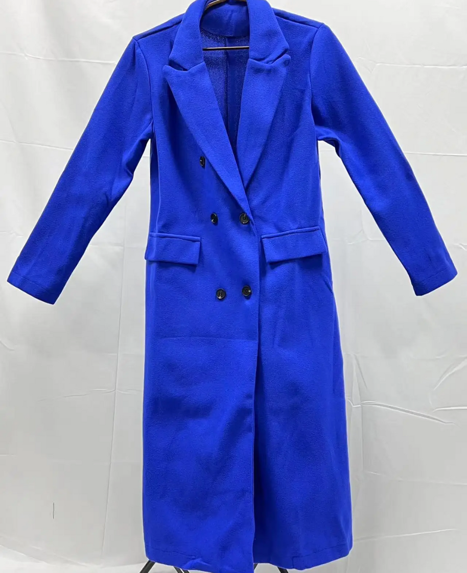 WW | Lange Elegante Taillierte Trenchcoat Für Damen | Perfekt Für Herbst Und Winter