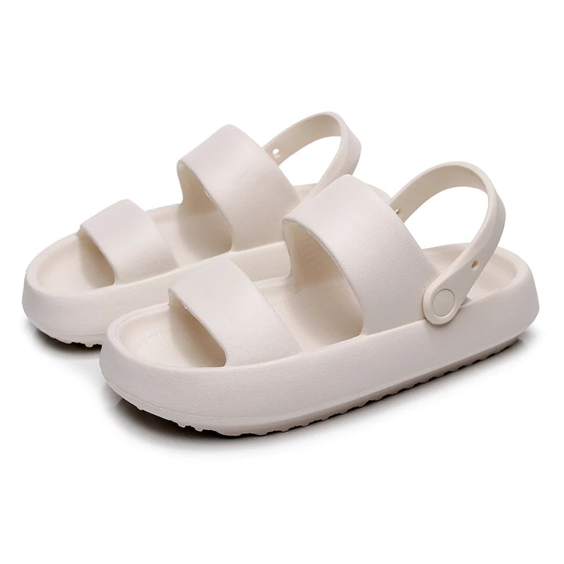 WW - Orthopädische Sandalen | Comfort Plus Pantoletten mit Doppelriemen | Gepolsterte, lässige Slip-On-Sandalen
