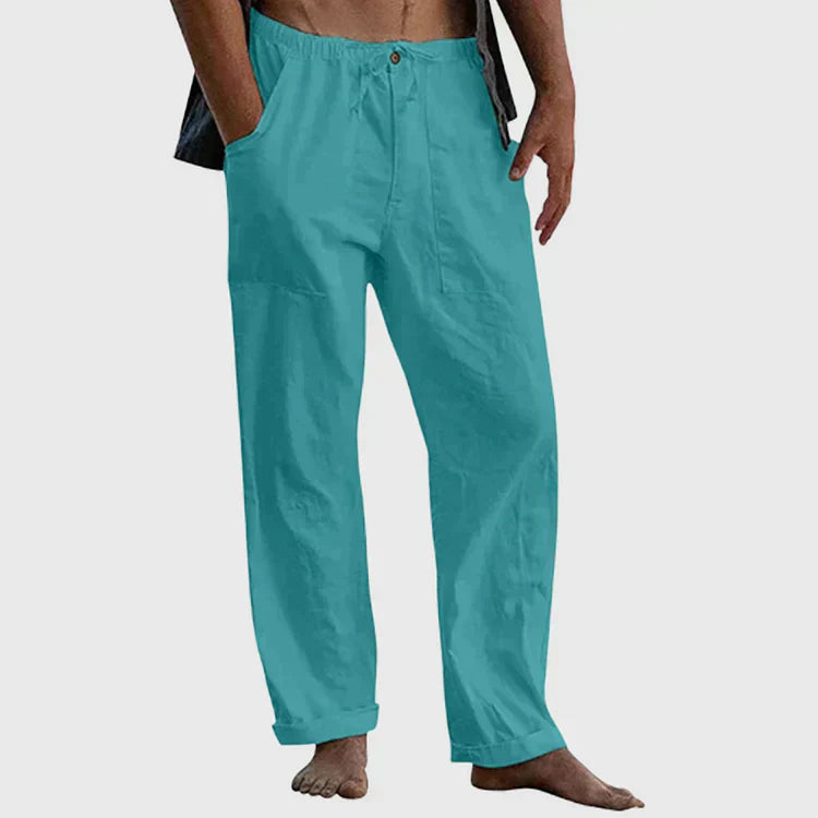 WW | Lässige Leinenhose mit Kordelzug