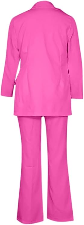 WW Damenanzug – Stilvoller Zweiteiler mit Blazer & langer Hose, Eleganter Hosenanzug für Business, Abend & Events