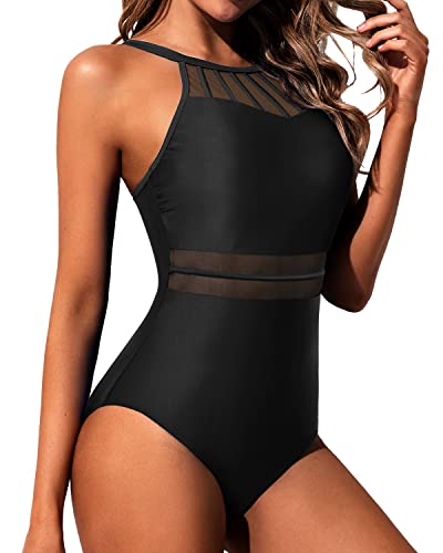WW | Bauchkontrolle Halter Slimming Badeanzug Mesh Schwimmbekleidung Für Teenager Mädchen