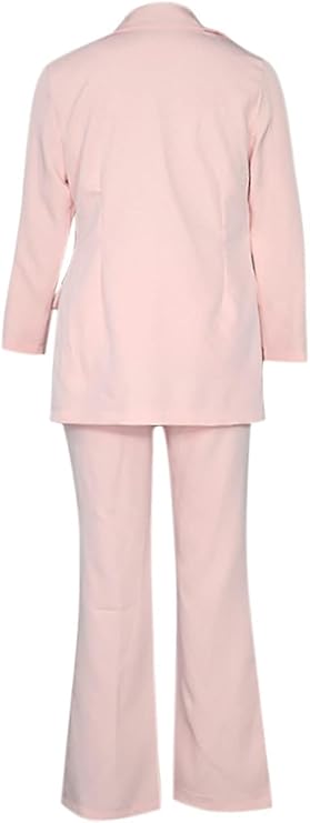 WW Damenanzug – Stilvoller Zweiteiler mit Blazer & langer Hose, Eleganter Hosenanzug für Business, Abend & Events