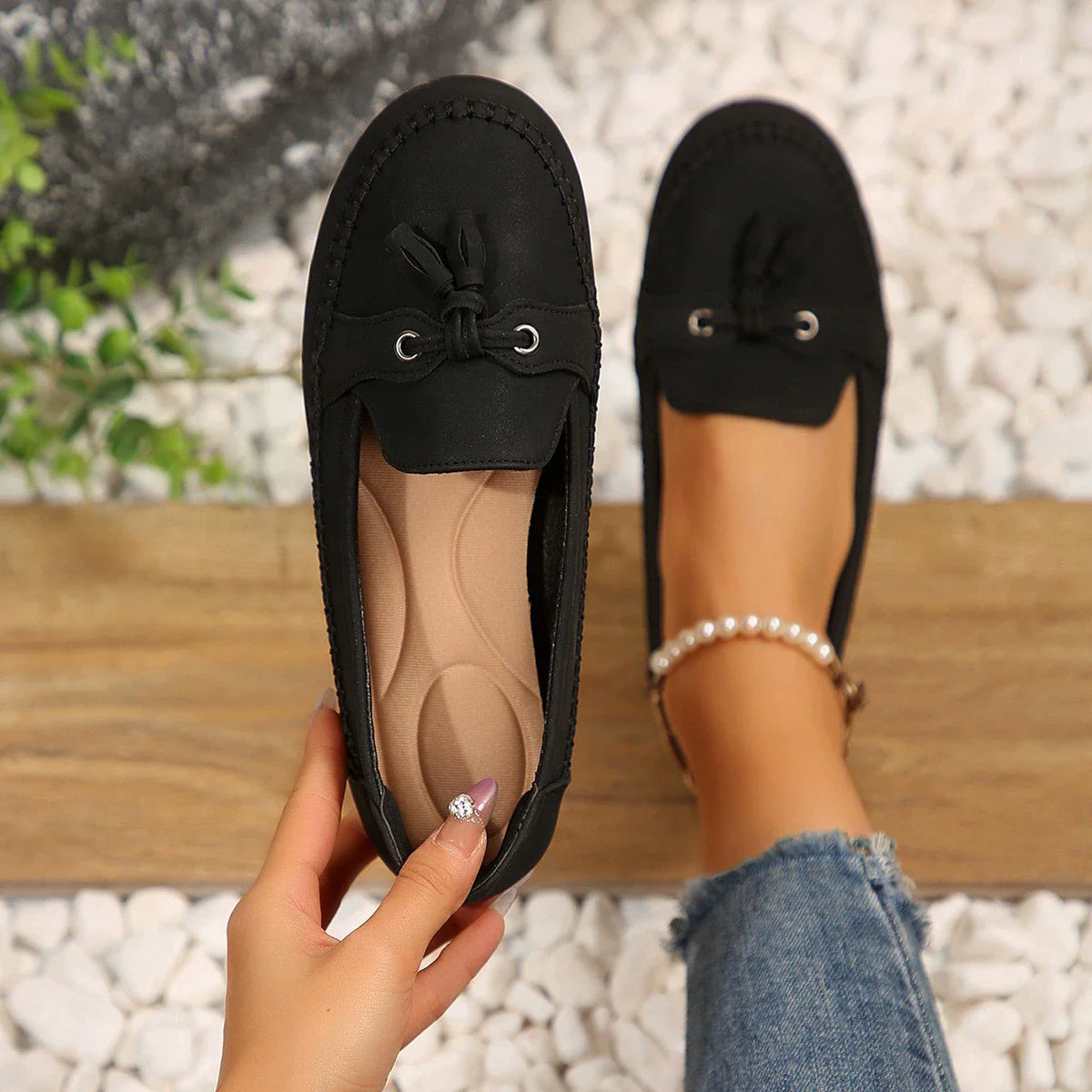 WW | Stützende Und Bequeme Damenschuhe Mit Flachem Absatz
