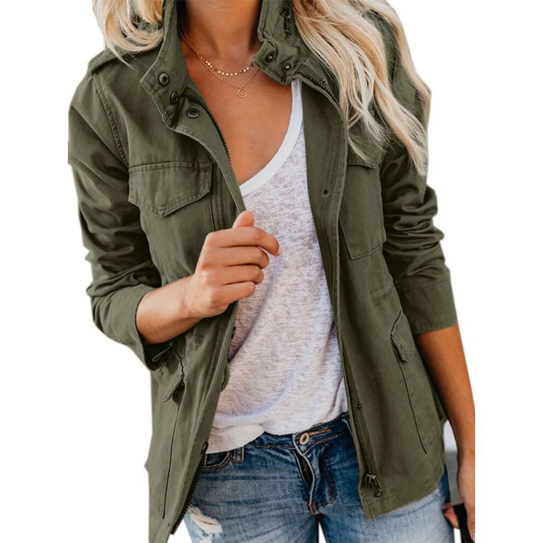 WW | Zeitgenössische Damen Zip Jacke