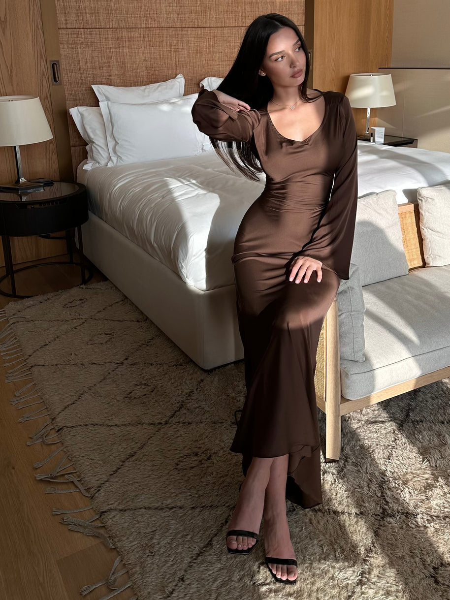 WW | Leichte Maxikleid mit Romantischem Schnitt