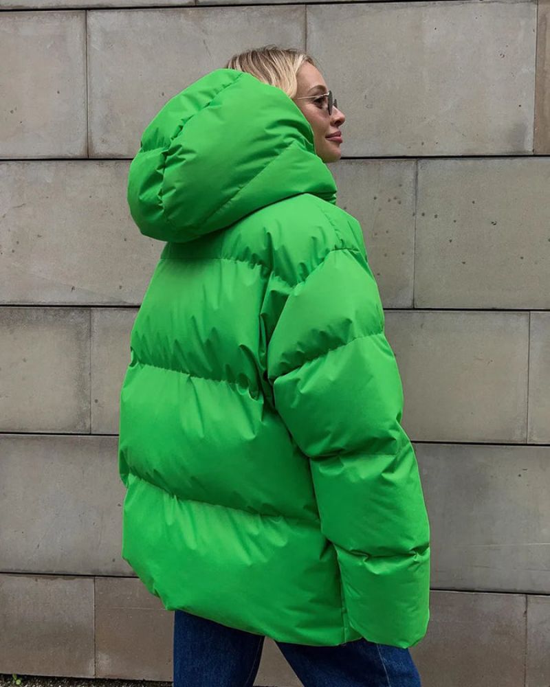 WW | Lockere Baumwollgefütterte Jacke