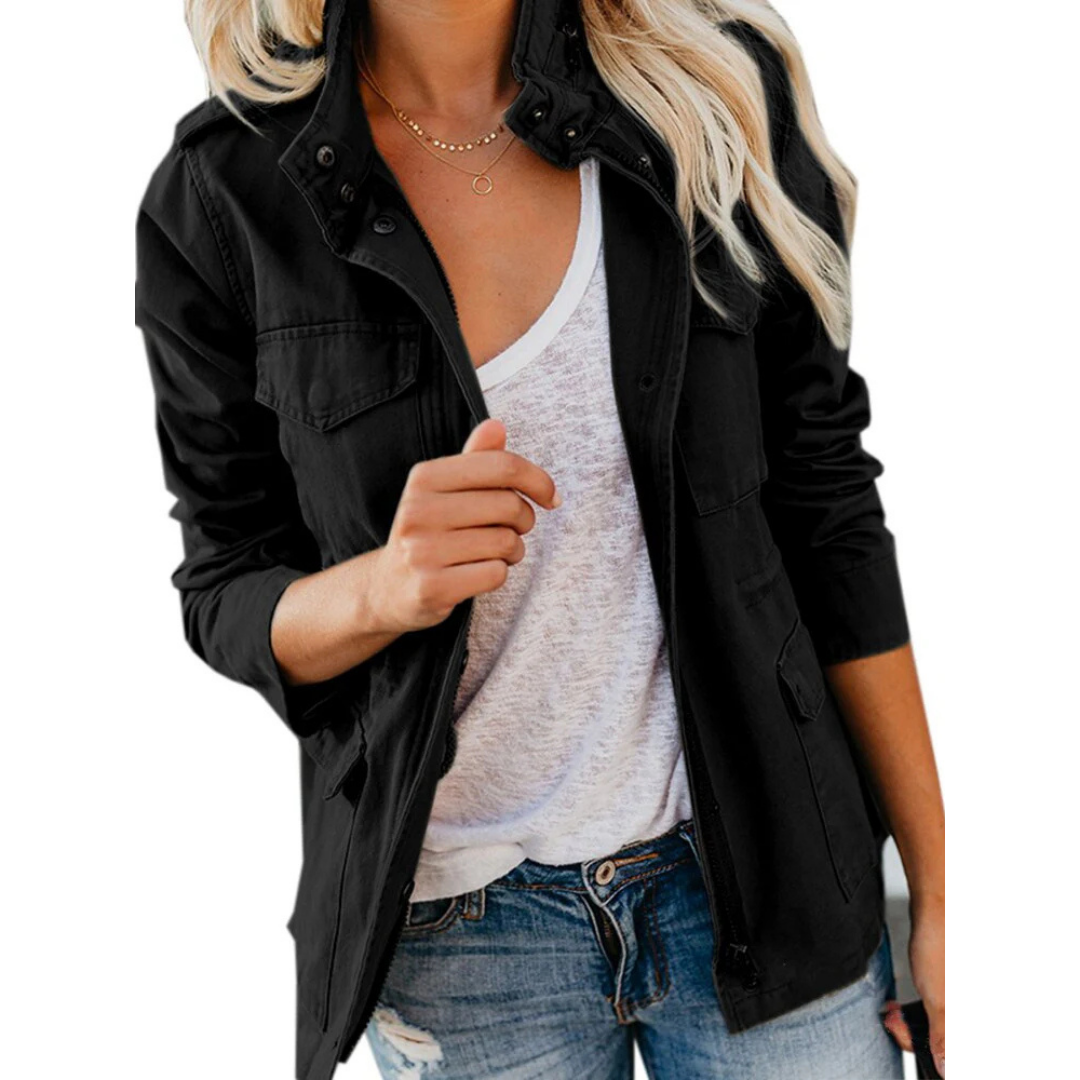 WW | Zeitgenössische Damen Zip Jacke
