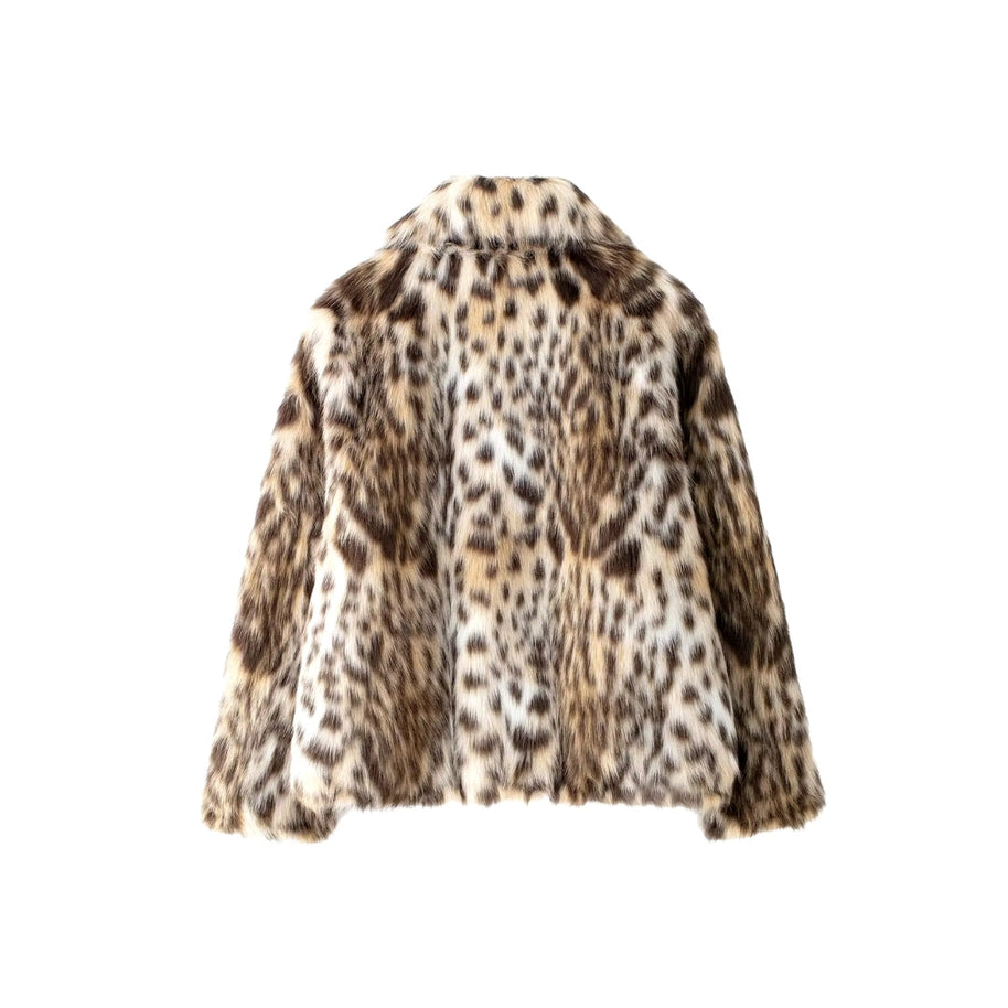 WW | Flauschige Pelzjacke Für Winter