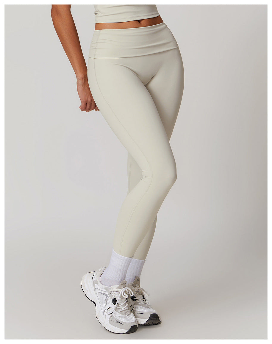 WW | Trendige Fitness Schnell-Trocknend Yoga-Hose mit Falten