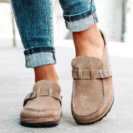 WW | Moderne Schuhe in Weinlese Leder