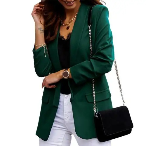 WW | Stilvolle Damen Blazer mit Einzelknopfverschluss Ideal für Die Arbeit
