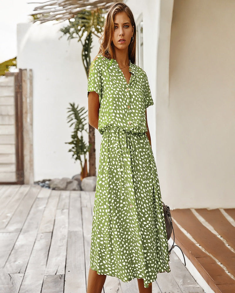 WW | Hemdkleid Für Damen Midi