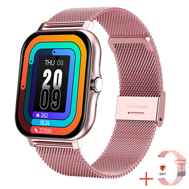 WW Smart Uhr Schrittzähler Herzfrequenzüberwachung Bluetooth Anruf