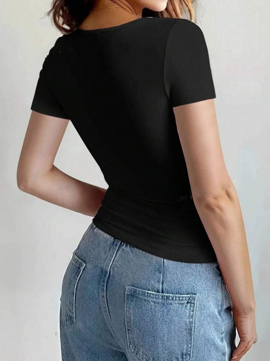 WW | Rundhalsausschnitt Kurzarm T-Shirt