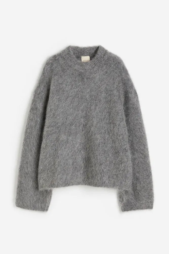 WW | aus Mohair - oversized Damenpullover