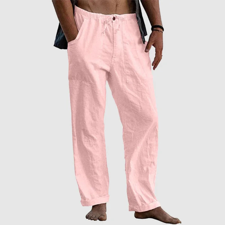 WW | Lässige Leinenhose mit Kordelzug