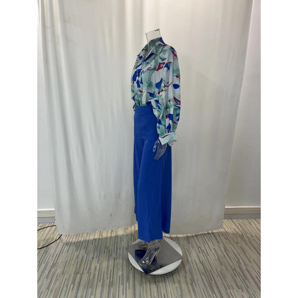WW Damenanzug | Eleganter 2-teiliger Damenanzug mit Luxusdruck