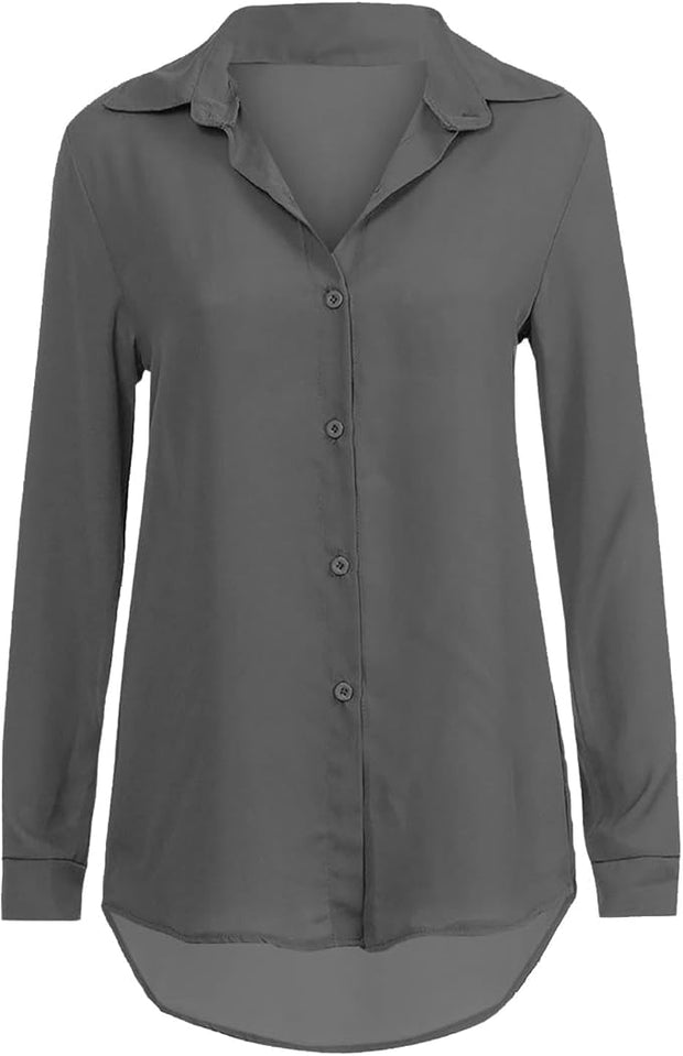 WW - Elegante Chiffonbluse für Frauen