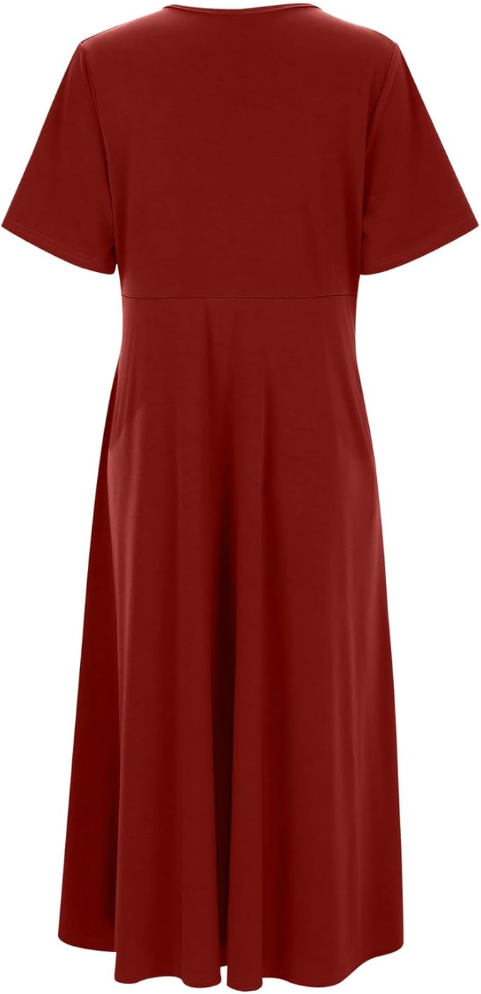 WW | Crossover Midikleid für Damen