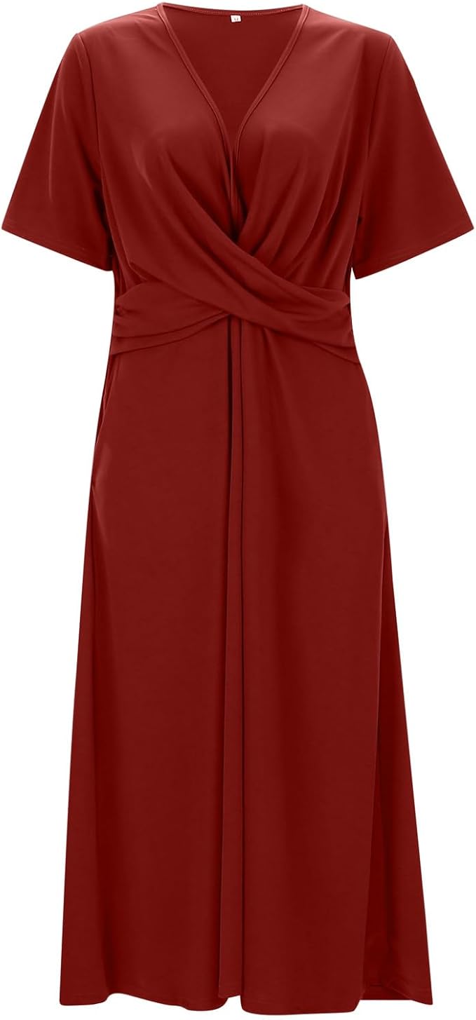 WW | Crossover Midikleid für Damen