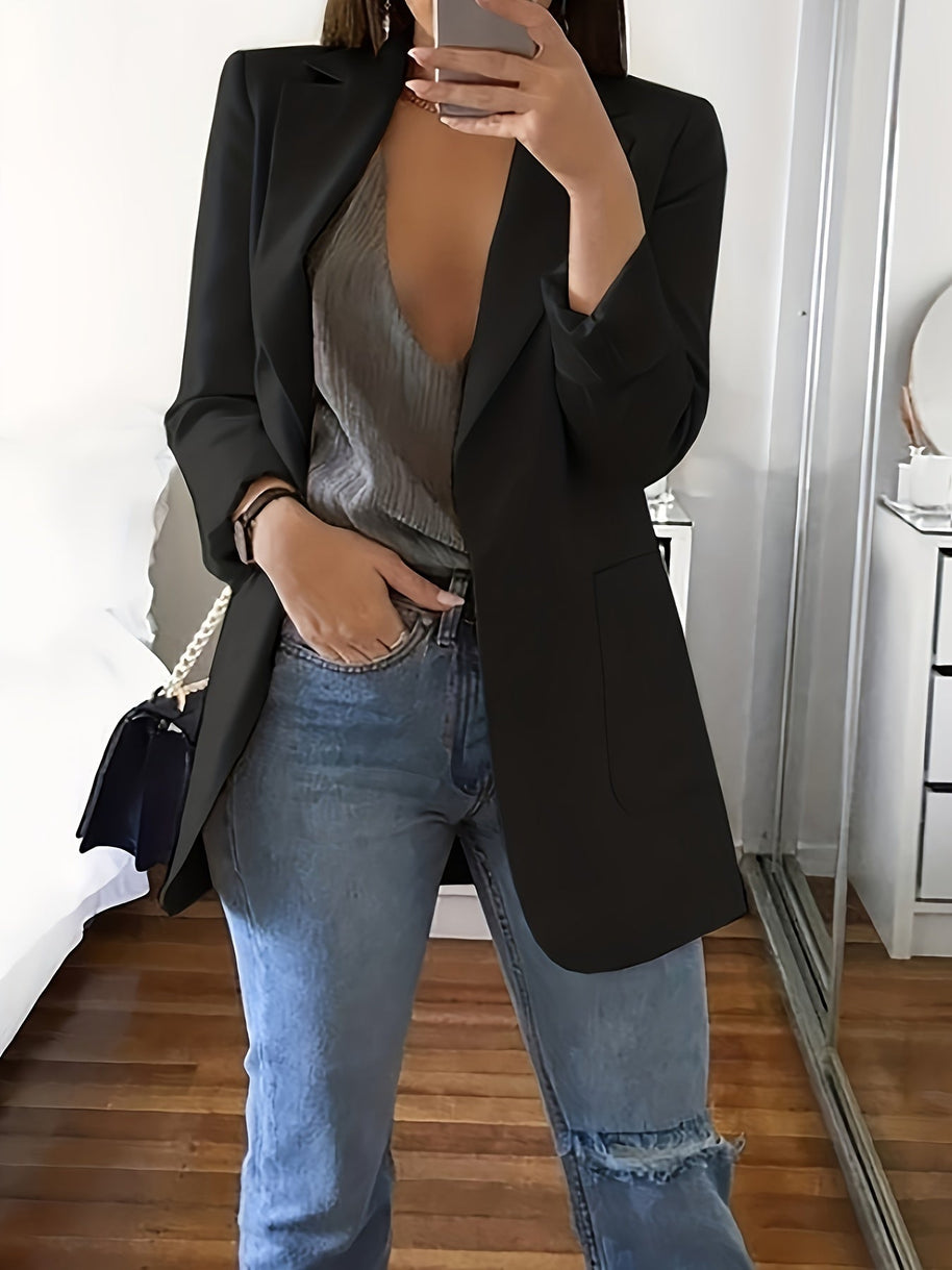 WW | Lässiger Blazer in Übergröße