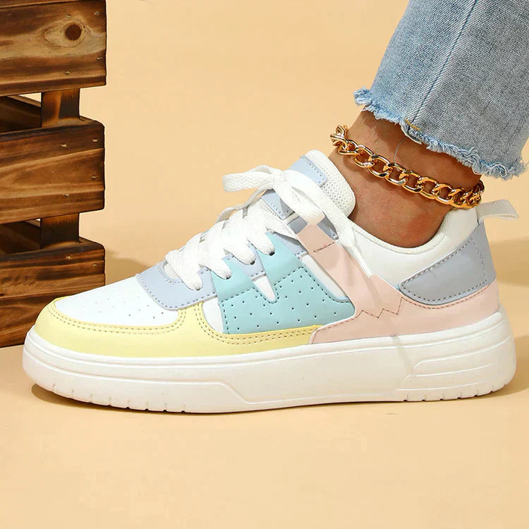 WW | Mehrfarbige Schnürschuhe