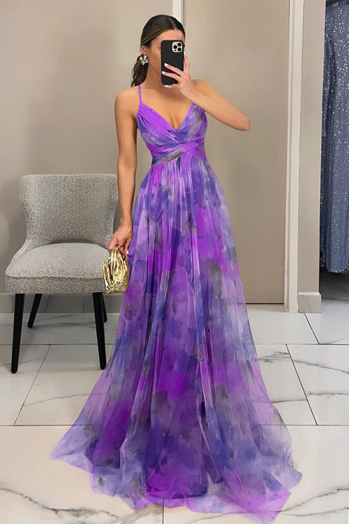 WW | Enchant My Love Print Maxi Kleid