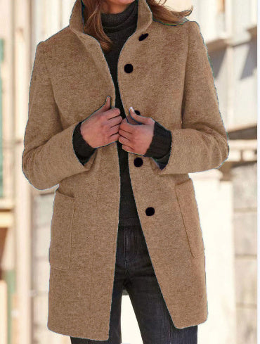WW | Stilvoller & Eleganter Button-Down-Mantel