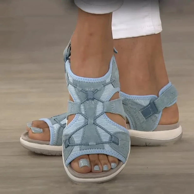 W&W - Stützende und weiche, verstellbare orthopädische Sandalen für Damen