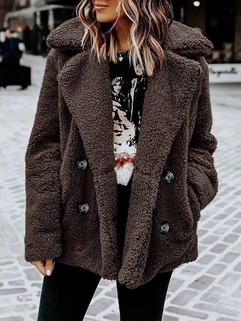 René | Luxus Teddyjacke für die kalte Saison