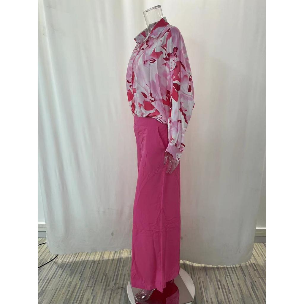 WW Damenanzug | Eleganter 2-teiliger Damenanzug mit Luxusdruck