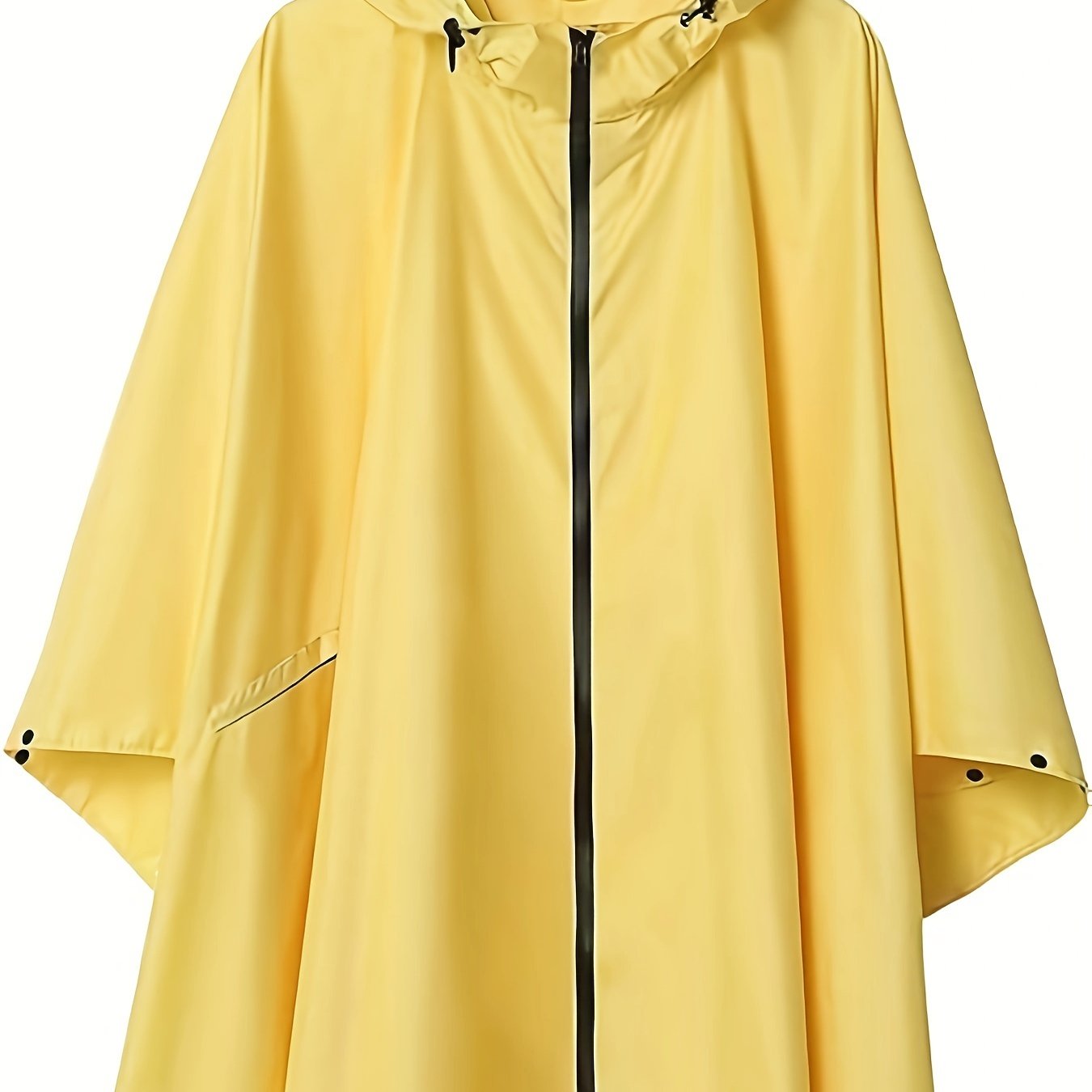 WW | Wasserdichter Regenponcho Mit Kapuze