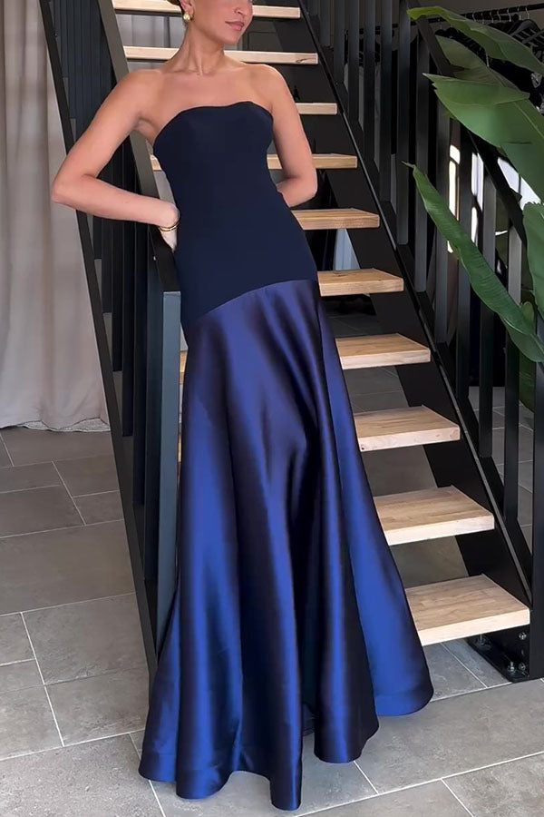 Maxikleid aus Satin