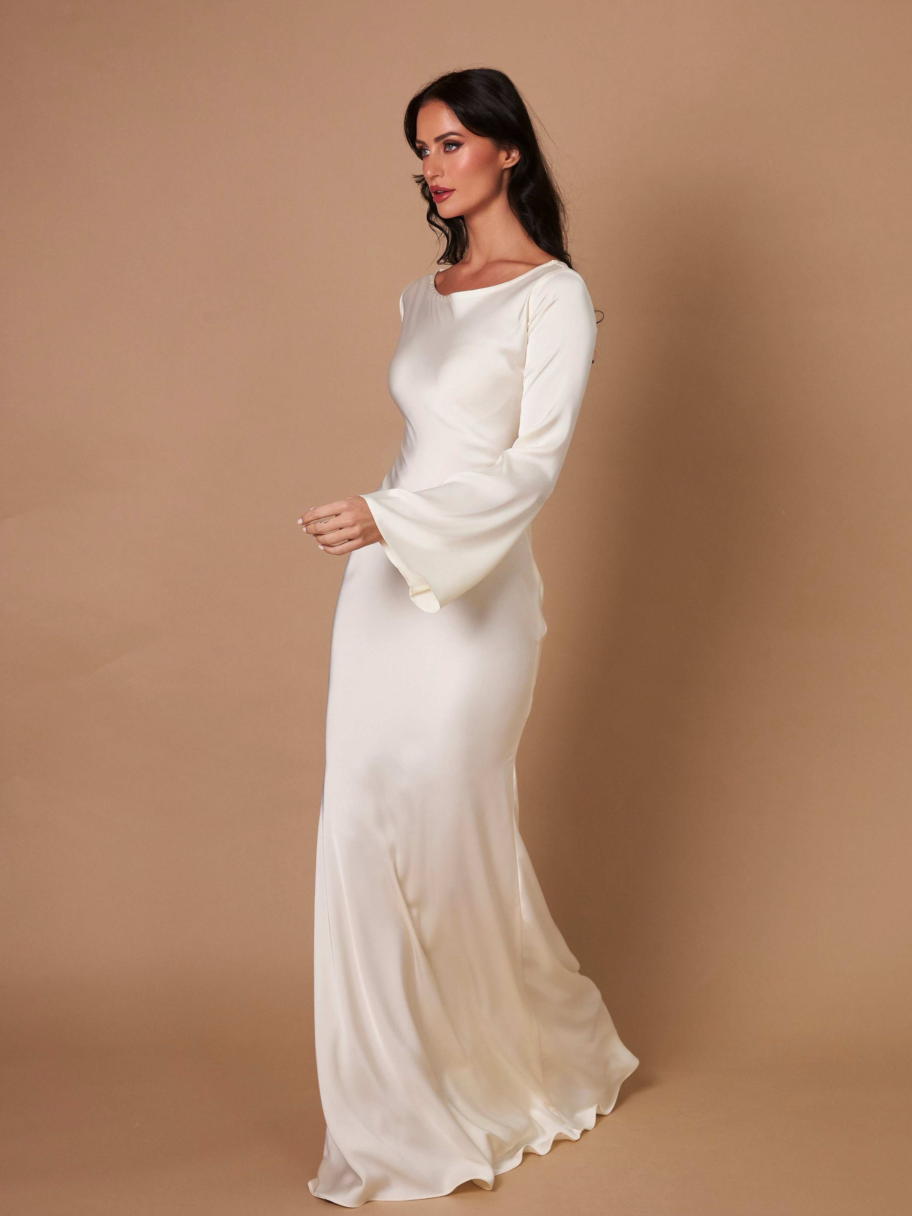 WW | Leichte Maxikleid mit Romantischem Schnitt