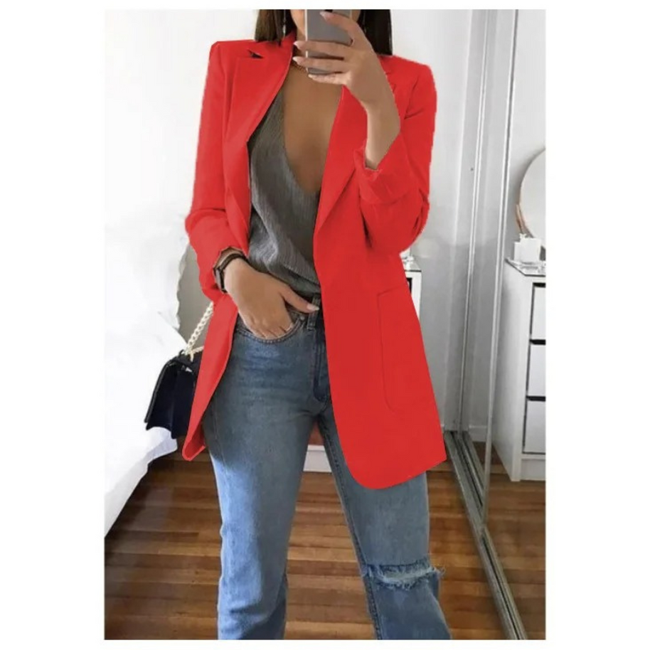 WW | Blazer für Frauen Khaki Farbe Herbst Moda