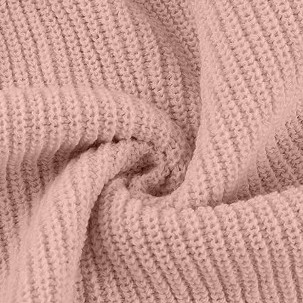 Warmova - Rollkragen-Strickkleid in breiter Passform