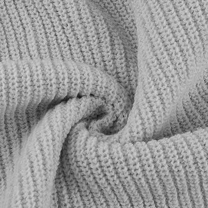 Warmova - Rollkragen-Strickkleid in breiter Passform