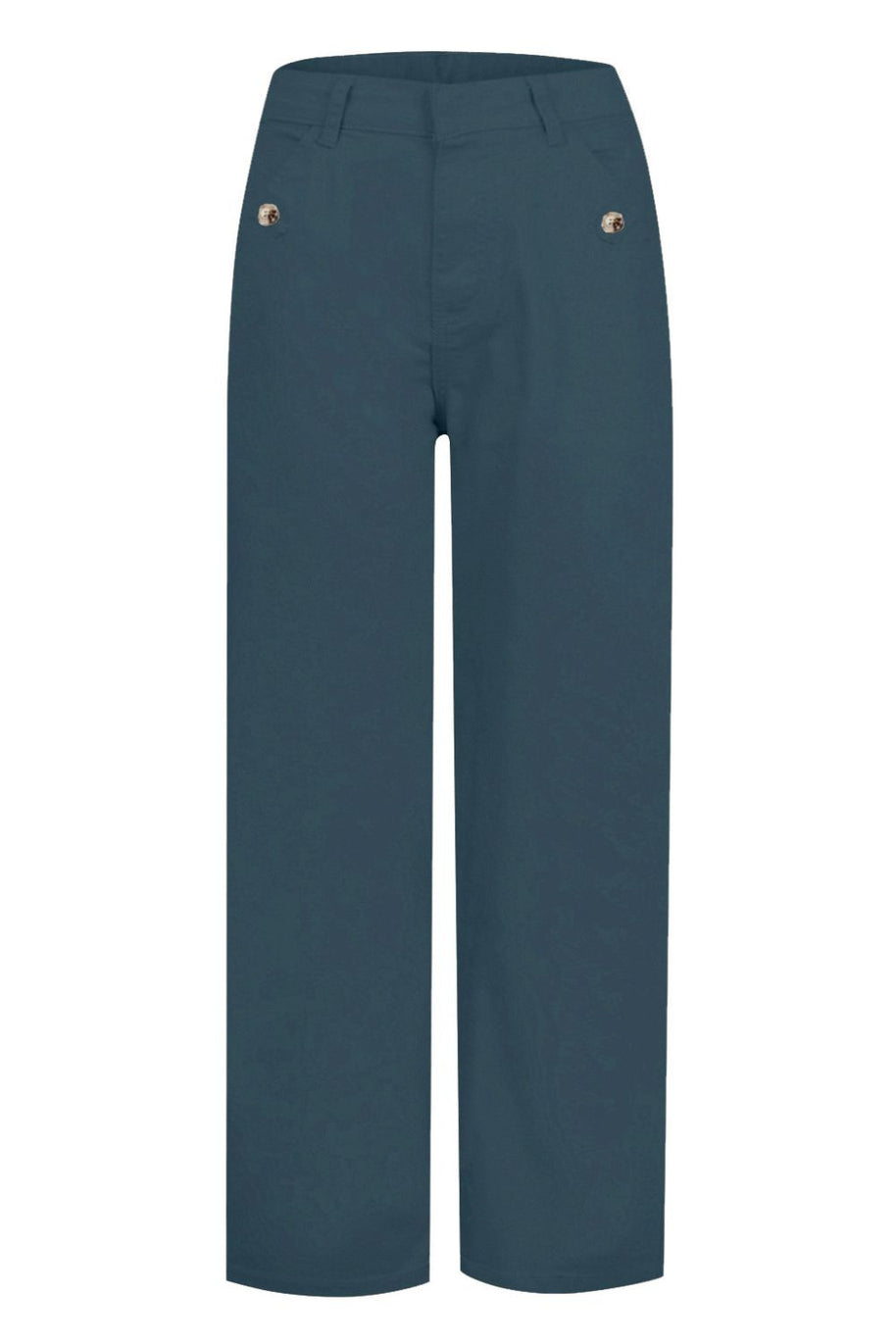WW | Hochtaillierte Jeans Mit Taschen Klassisch, Stilvoll Und Vielseitig