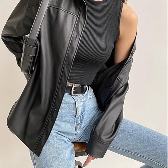 WW | Leder Damenjacke