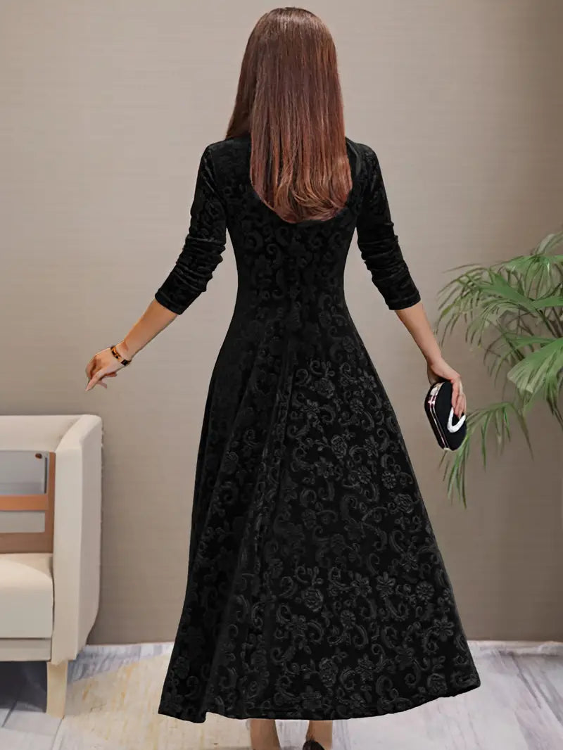 WW - Elegantes ausgestelltes A-Linien-Kleid