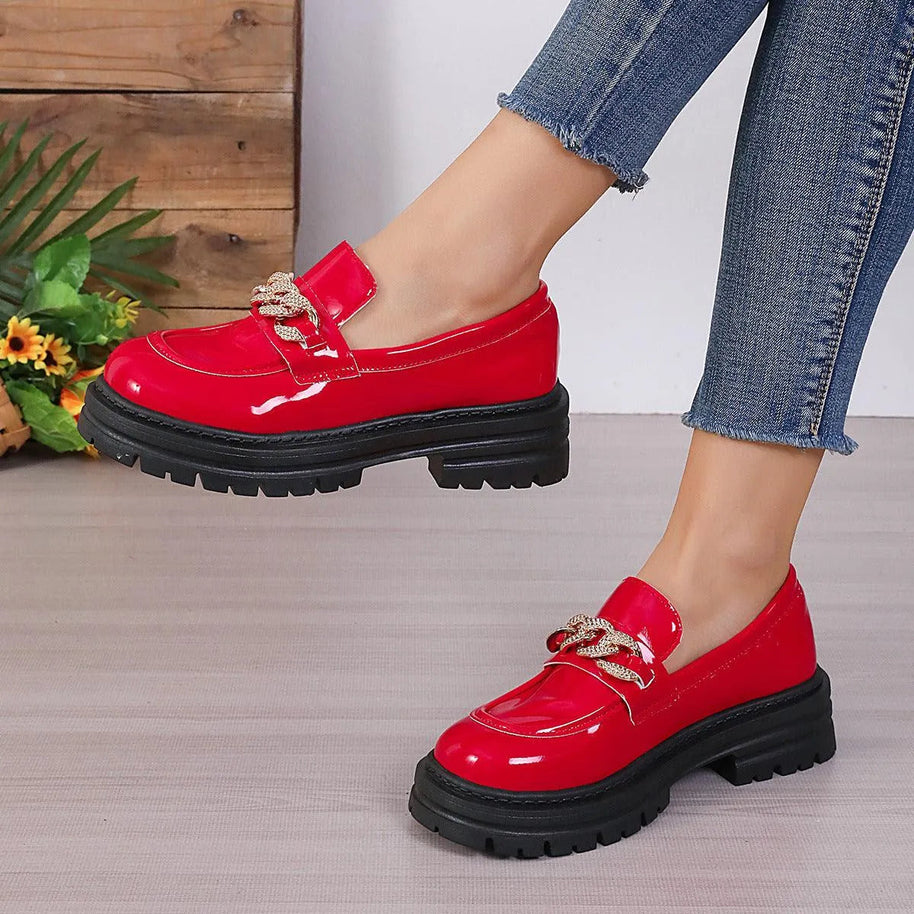WW | Retro lässiger Stil niedrige Damenschuhe