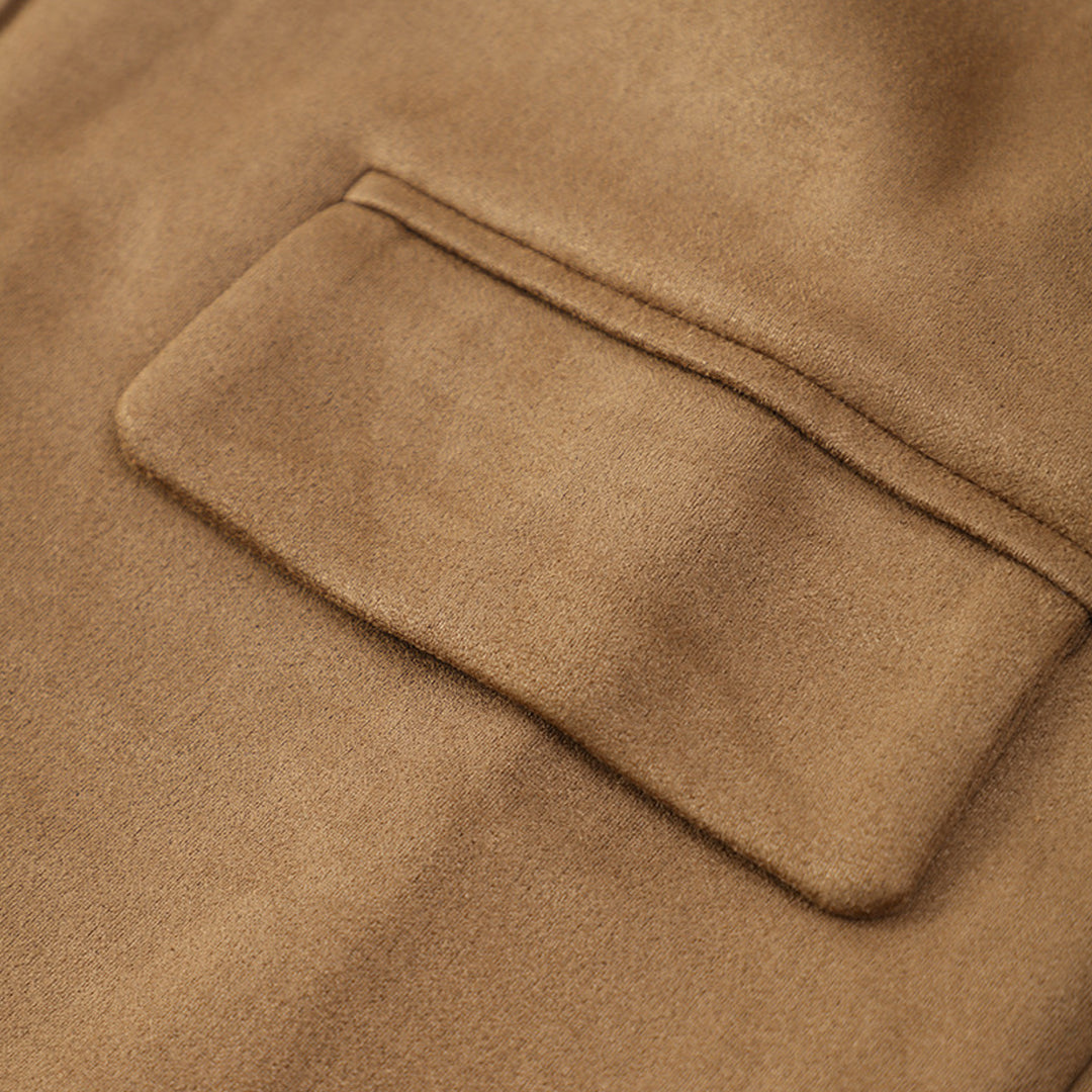 Elegante Wildlederjacke