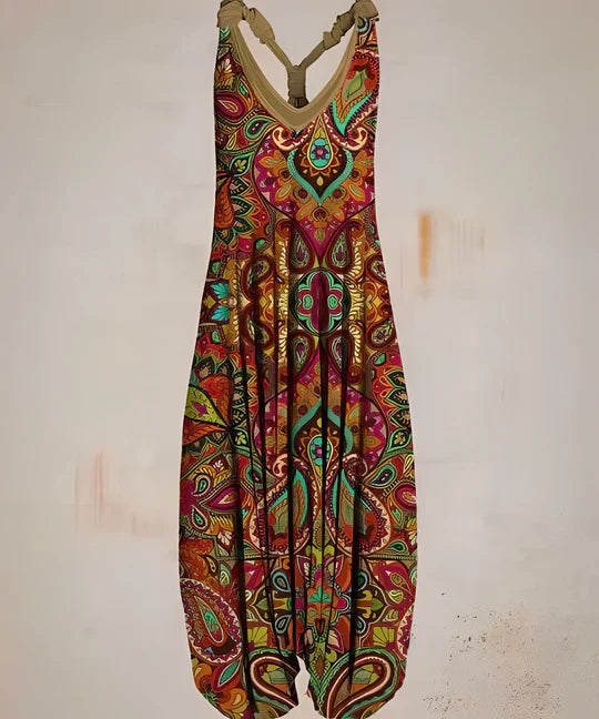 WW | Lässiger Jumpsuit im Bohemian-Stil – Bequem und trendy für jeden Anlass