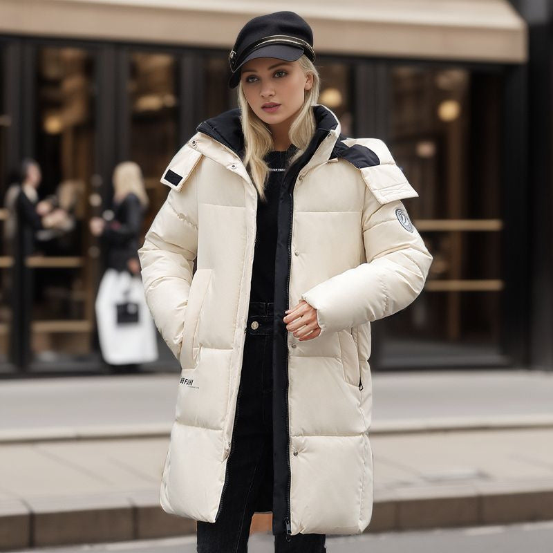 WW | Stylische Kapuzen Baumwolljacke mit Ärmellogo